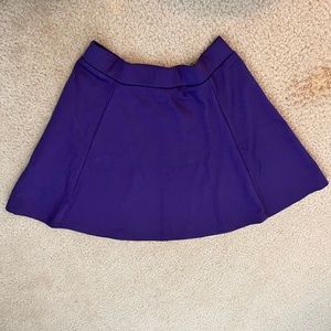 Purple mini skirt, never worn